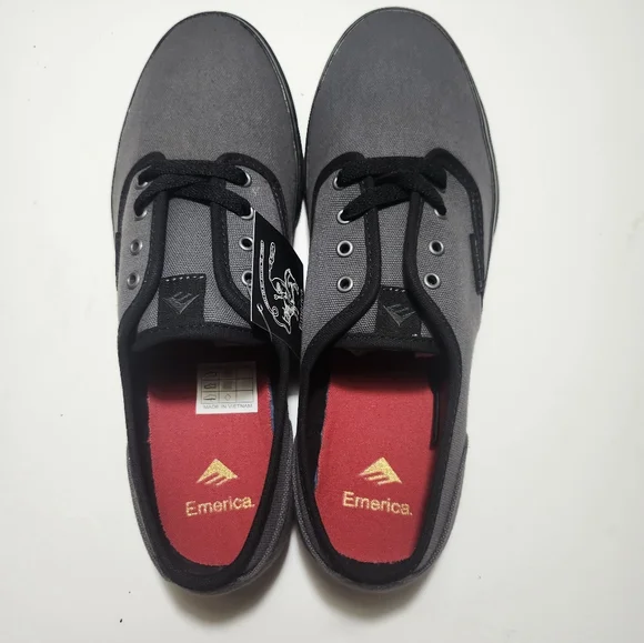 Emerica Wino Cruiser Grey/Black Men's Shoes - Picture 5 of 9